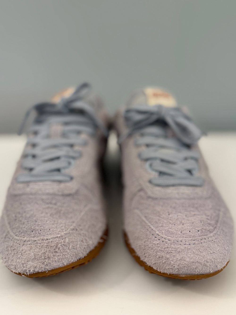 Autry Medalist Low Sneakers Suede Gray Leather Gum Sole EU 37 - Picture 2 of 10